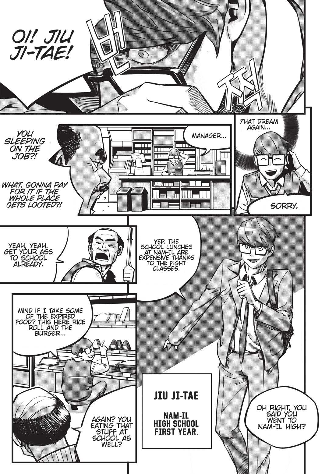 Fight Class 3 Chapter 1 page 8 - Chapter 1: Round 1