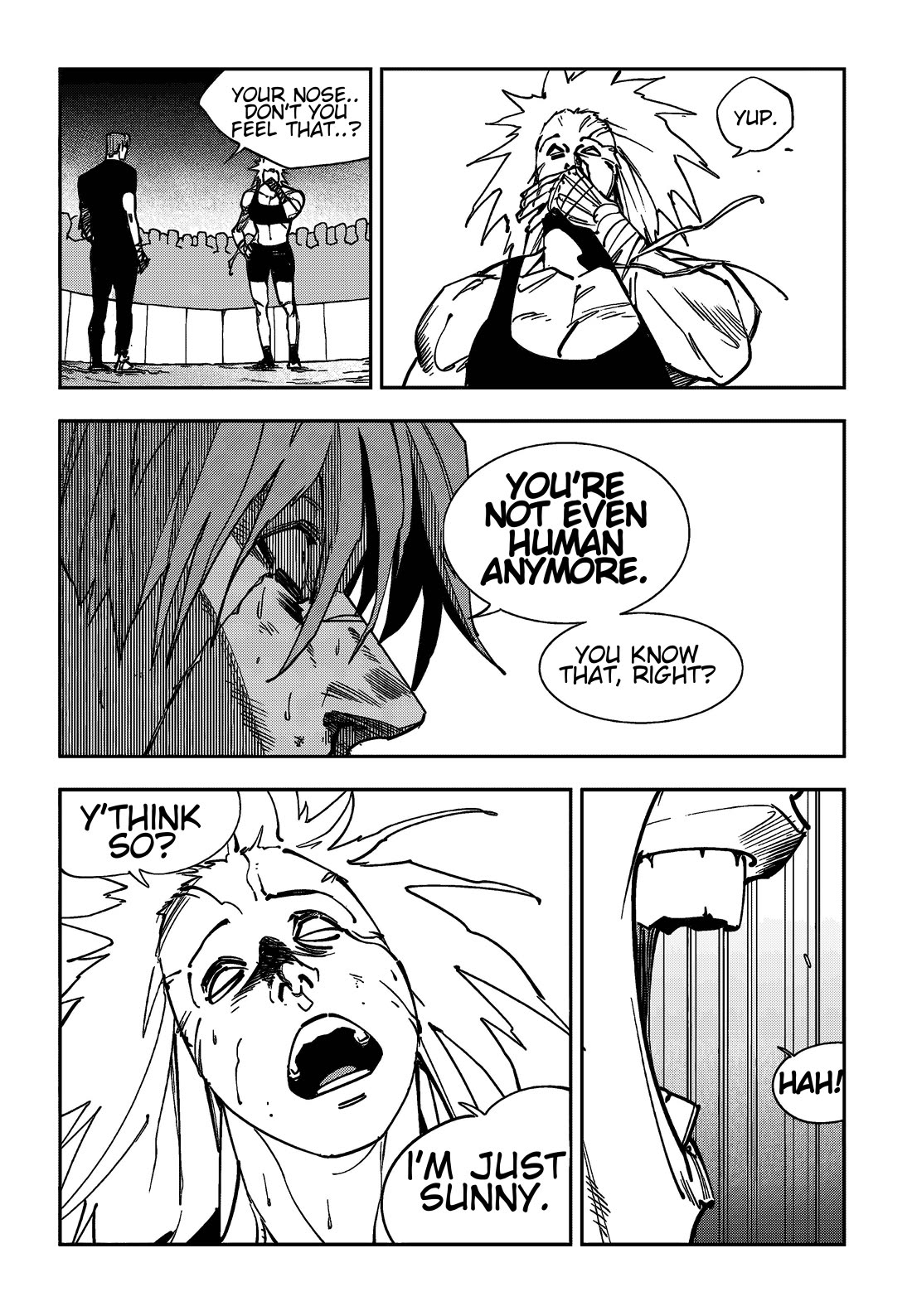 Fight Class 3 Chapter 107 page 2 - Chapter 107: Round 107: Cross Guard