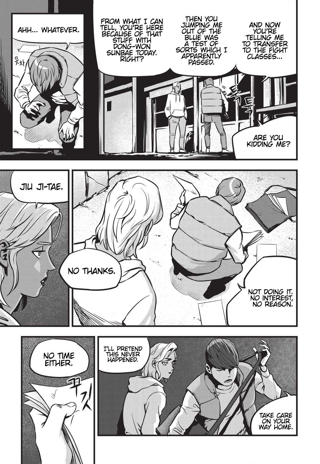 Fight Class 3 Chapter 2 page 2 - Chapter 2: Round 2