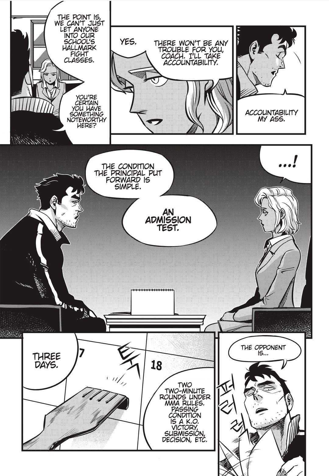 Fight Class 3 Chapter 2 page 8 - Chapter 2: Round 2