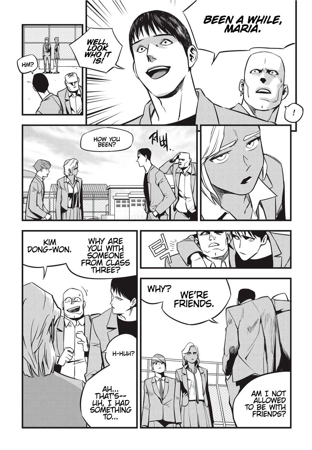 Fight Class 3 Chapter 3 page 12 - Chapter 3: Round 3