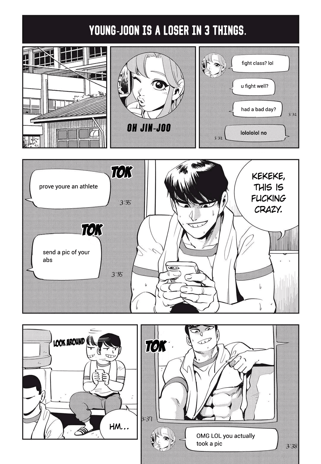 Fight Class 3 Chapter 34 page 3 - Chapter 34: Round 34