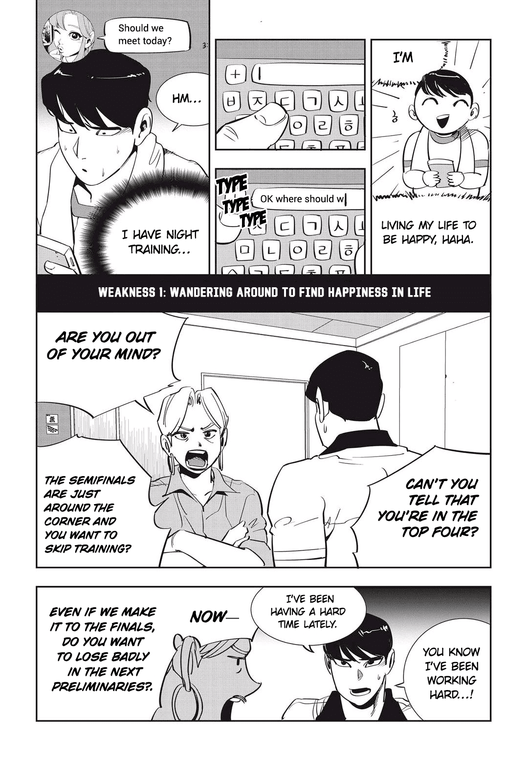 Fight Class 3 Chapter 34 page 4 - Chapter 34: Round 34