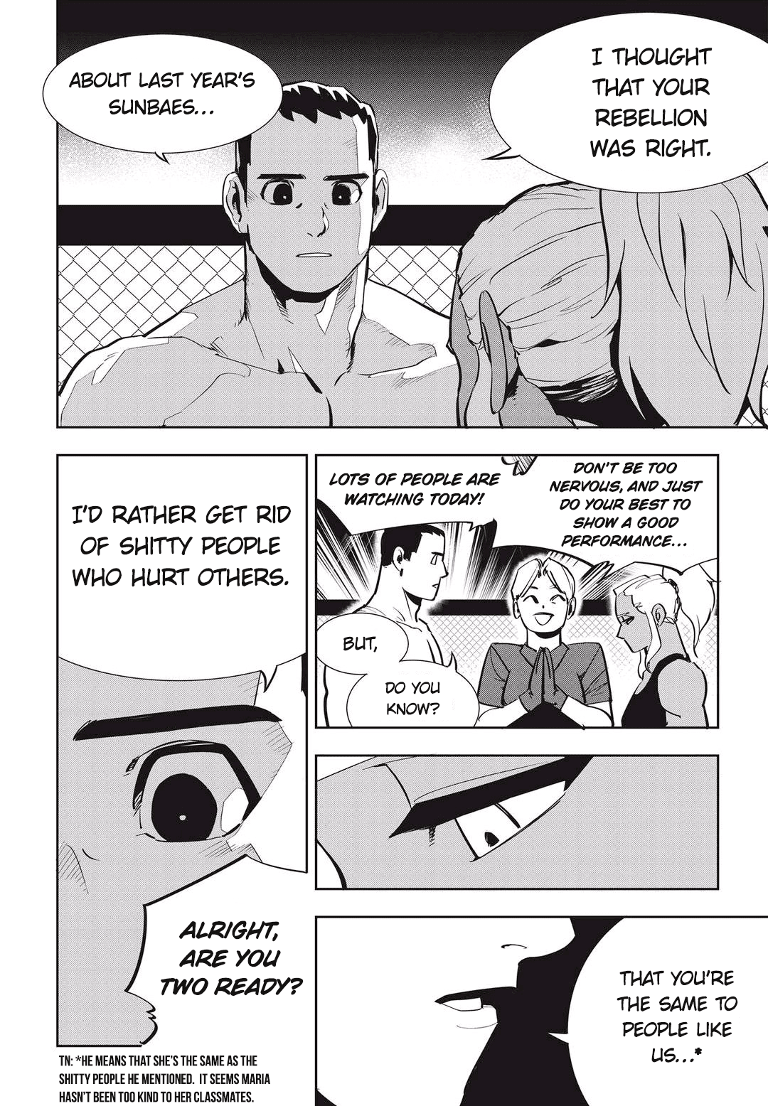 Fight Class 3 Chapter 35 page 16 - Chapter 35: Round 35
