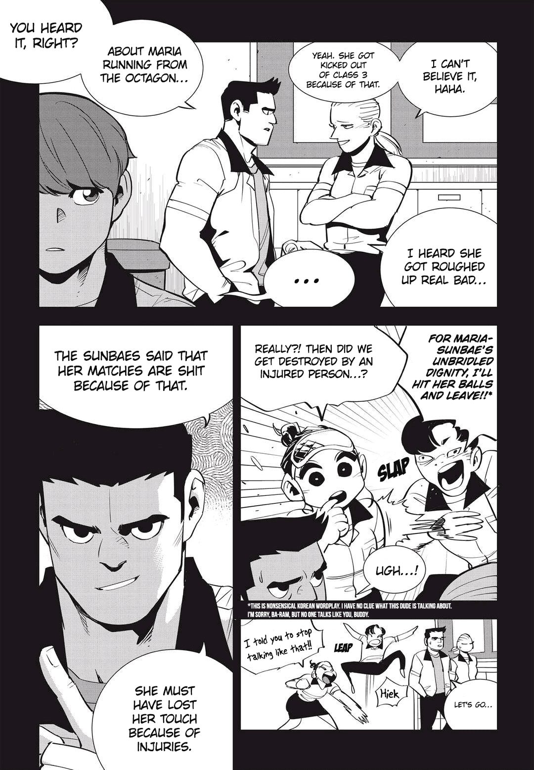 Fight Class 3 Chapter 35 page 4 - Chapter 35: Round 35