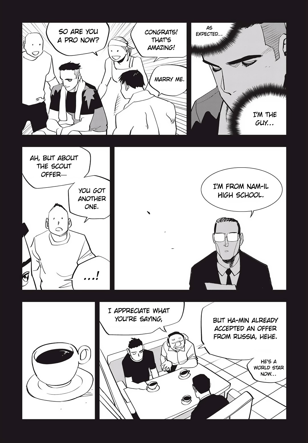 Fight Class 3 Chapter 39 page 12 - Chapter 39: Round 39: Shim Ha-min