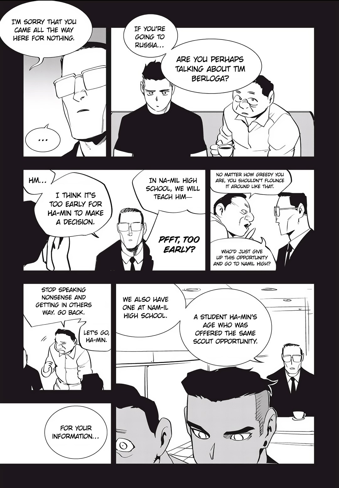 Fight Class 3 Chapter 39 page 13 - Chapter 39: Round 39: Shim Ha-min