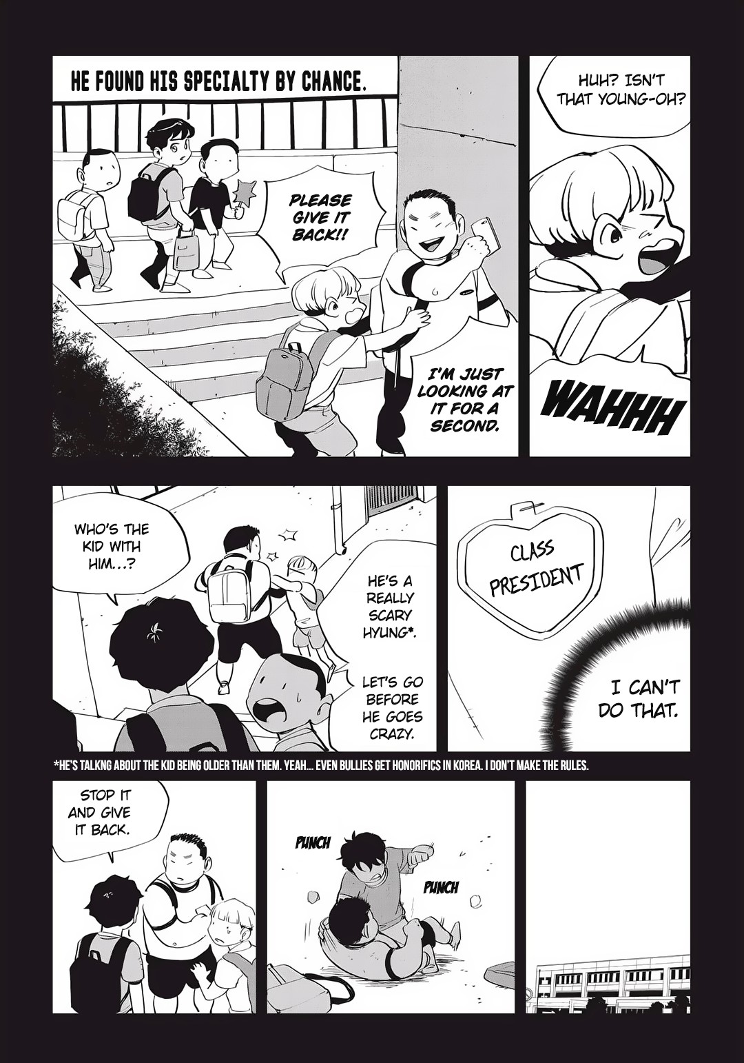 Fight Class 3 Chapter 39 page 4 - Chapter 39: Round 39: Shim Ha-min