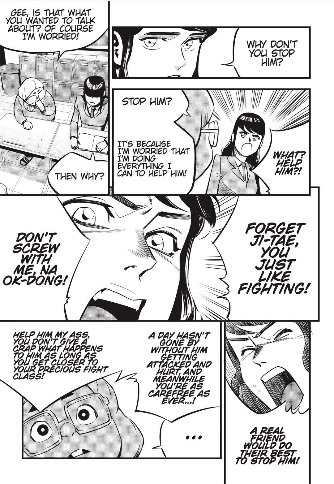Fight Class 3 Chapter 4 page 18 - Chapter 4: Round 4