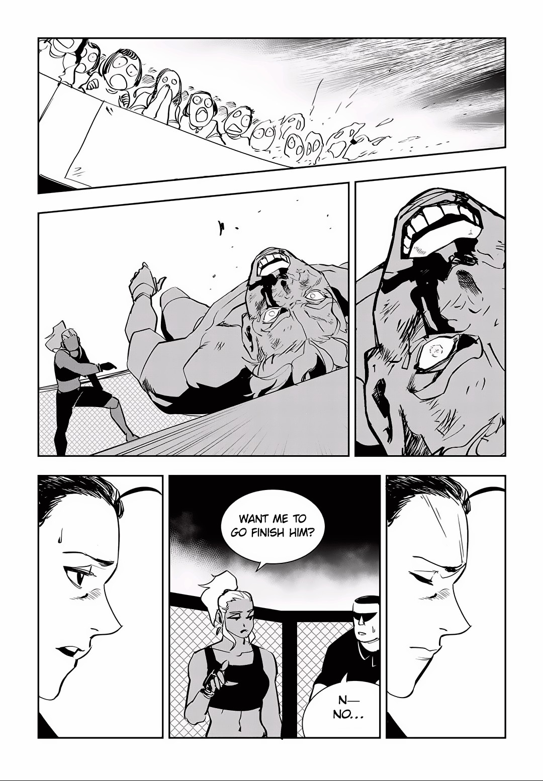 Fight Class 3 Chapter 42 page 14 - Chapter 42: Round 42: Grim