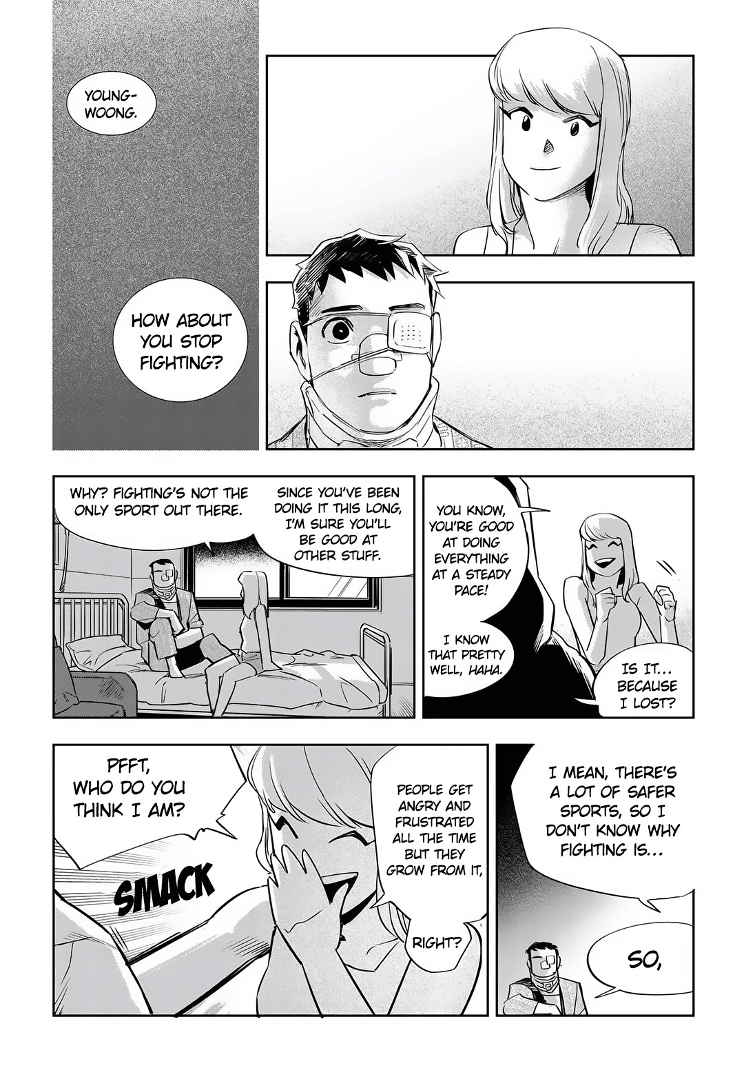 Fight Class 3 Chapter 44 page 14 - Chapter 44: Round 44: Carefully