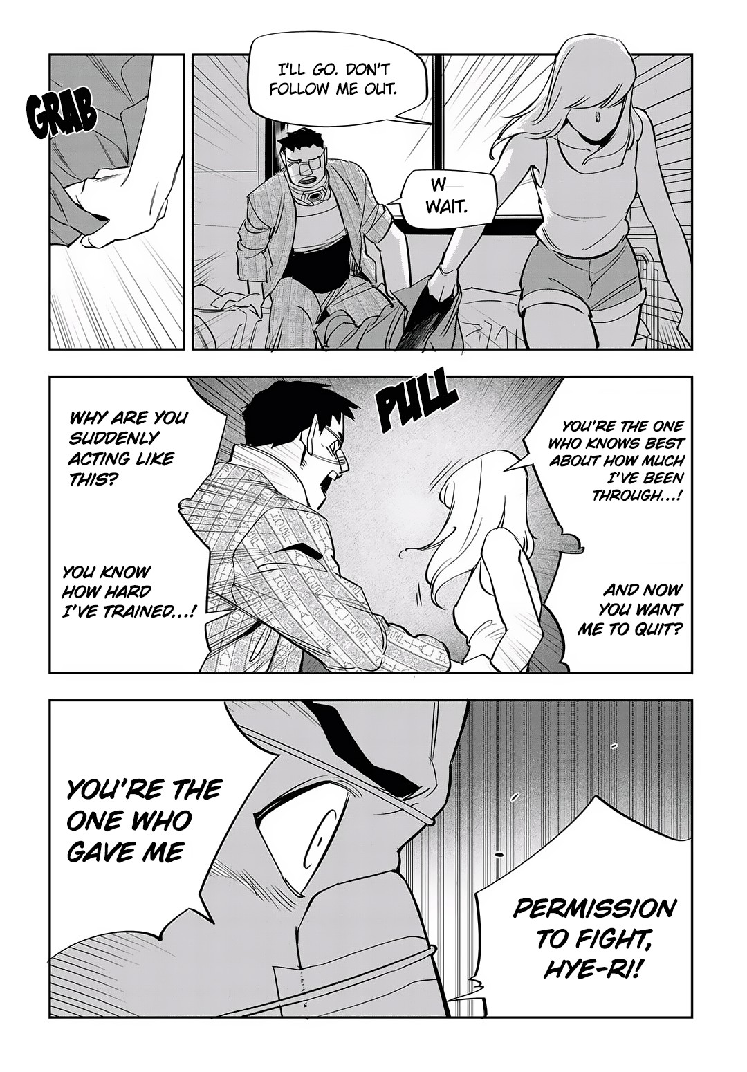 Fight Class 3 Chapter 44 page 17 - Chapter 44: Round 44: Carefully