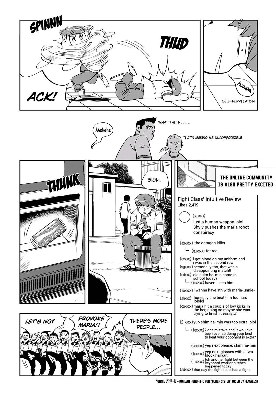 Fight Class 3 Chapter 44 page 24 - Chapter 44: Round 44: Carefully