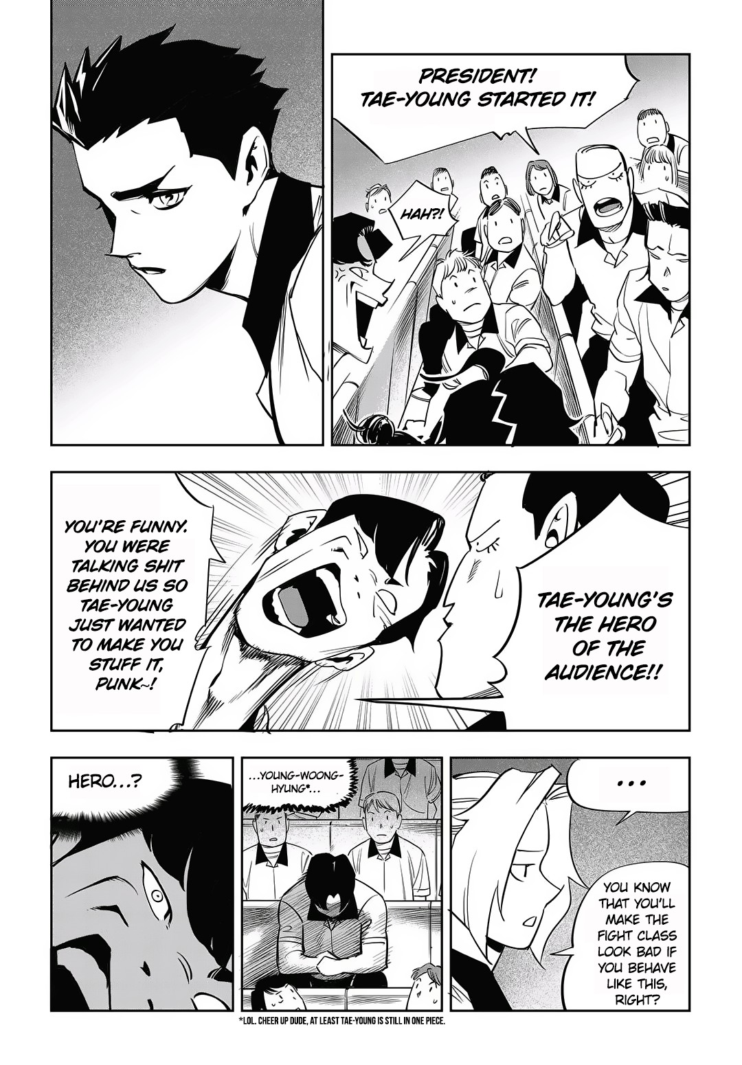 Fight Class 3 Chapter 44 page 5 - Chapter 44: Round 44: Carefully