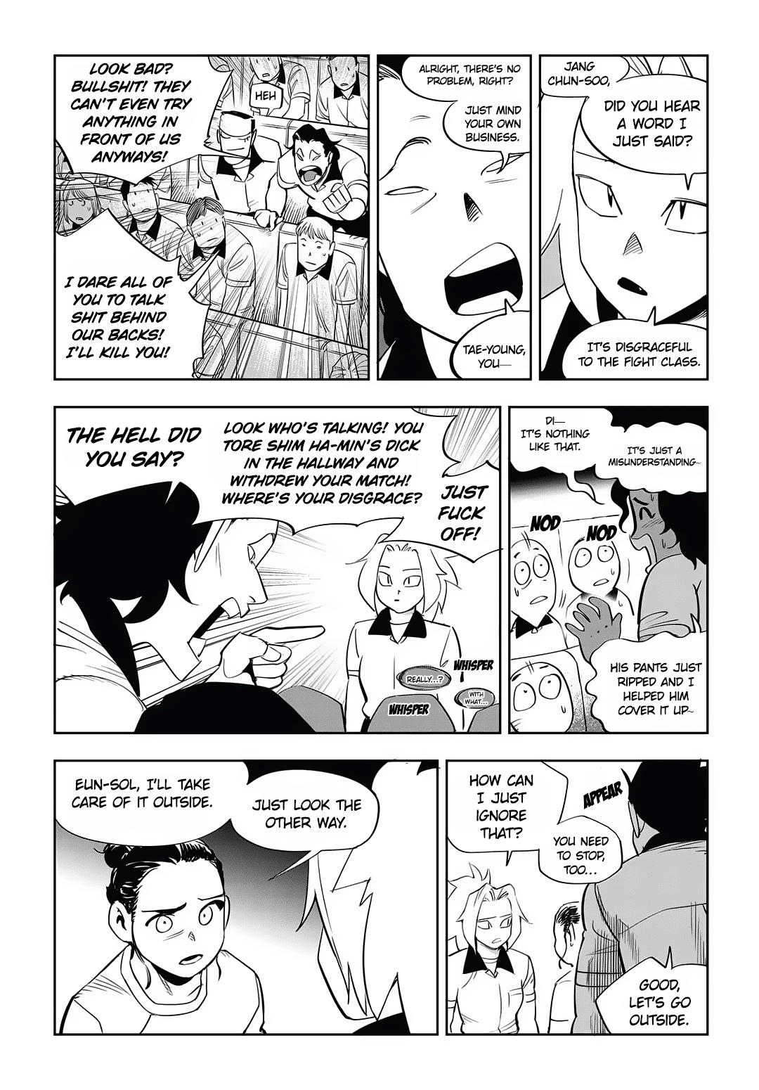 Fight Class 3 Chapter 44 page 6 - Chapter 44: Round 44: Carefully