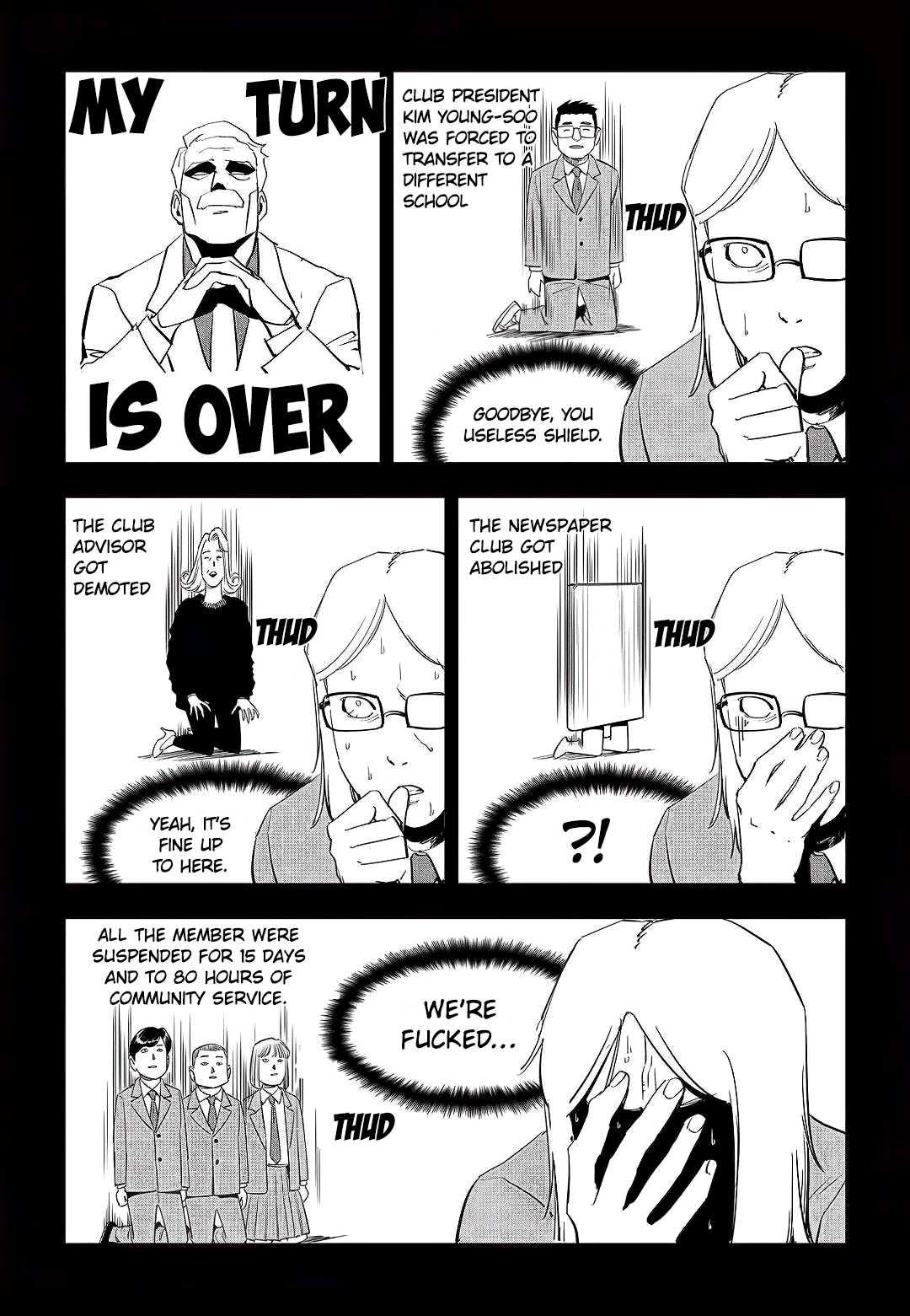 Fight Class 3 Chapter 45 page 13 - Chapter 45: Round 45: Kang Yuri – Part 1