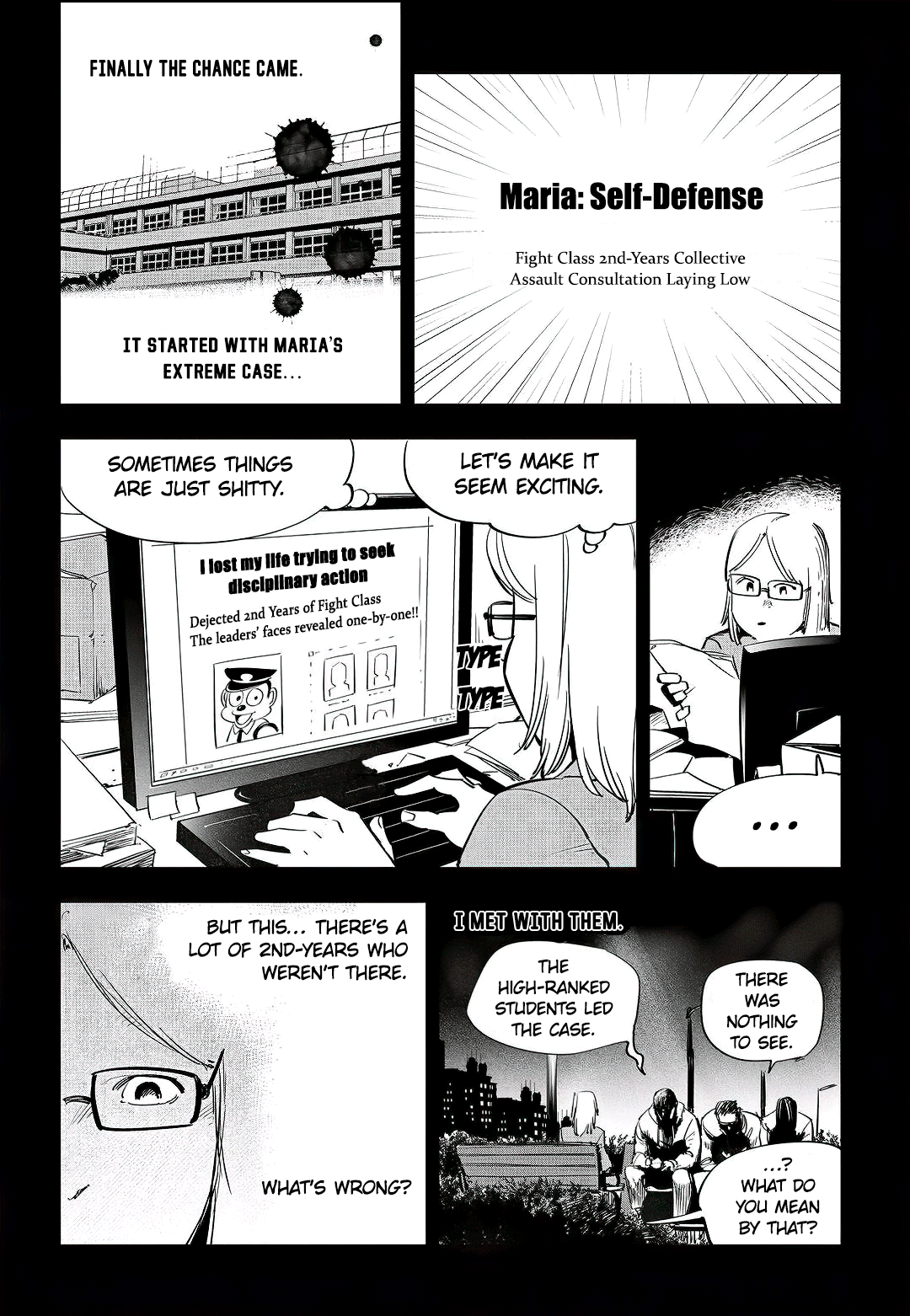 Fight Class 3 Chapter 45 page 4 - Chapter 45: Round 45: Kang Yuri – Part 1