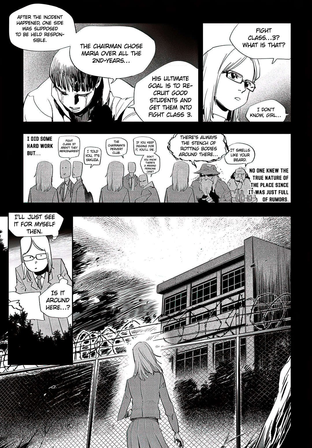 Fight Class 3 Chapter 45 page 5 - Chapter 45: Round 45: Kang Yuri – Part 1