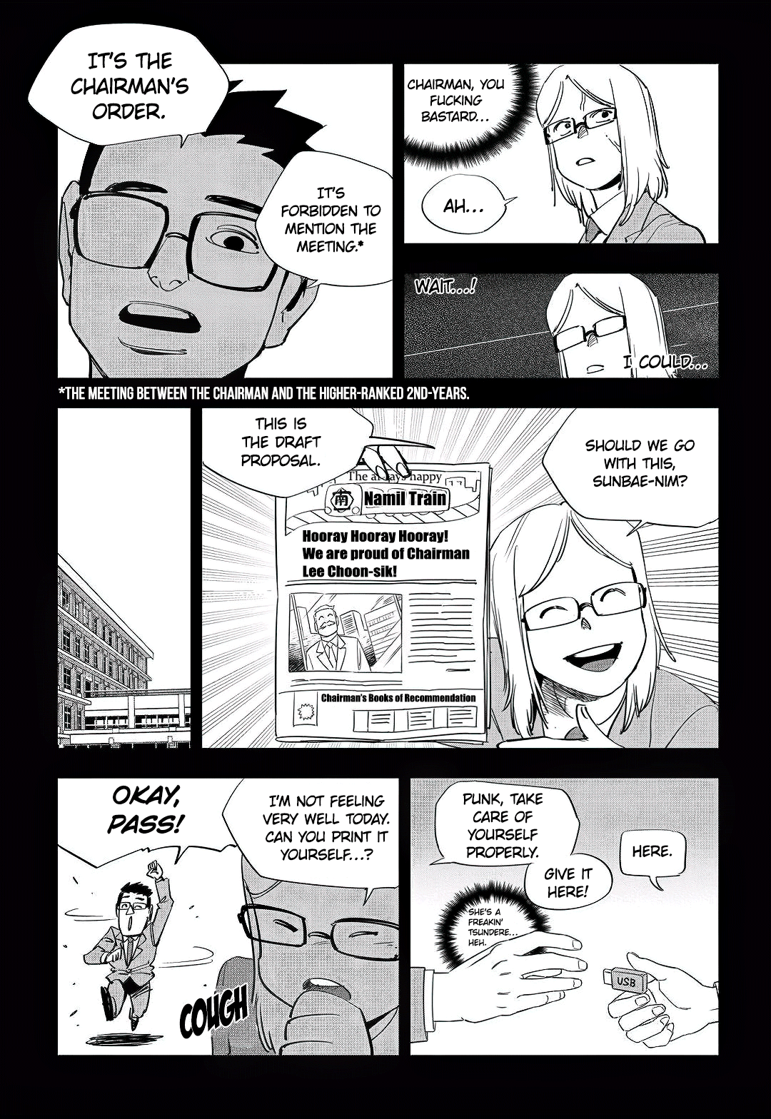 Fight Class 3 Chapter 45 page 9 - Chapter 45: Round 45: Kang Yuri – Part 1