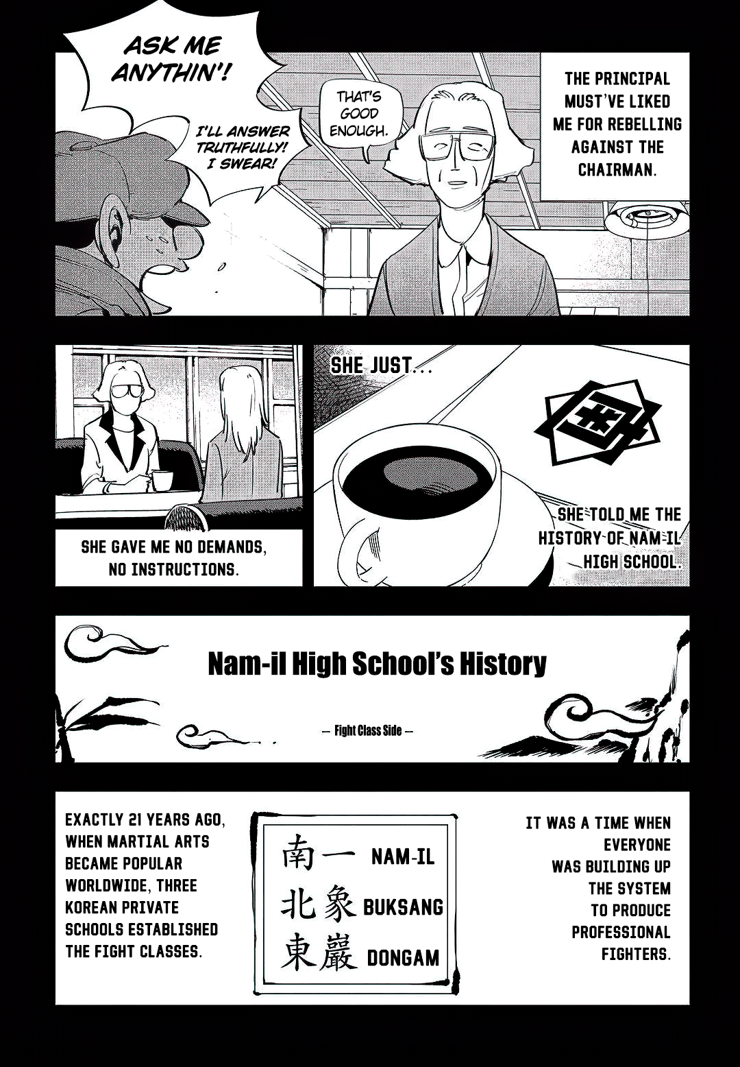 Fight Class 3 Chapter 46 page 3 - Chapter 46: Round 46: Kang Yuri – Part 2
