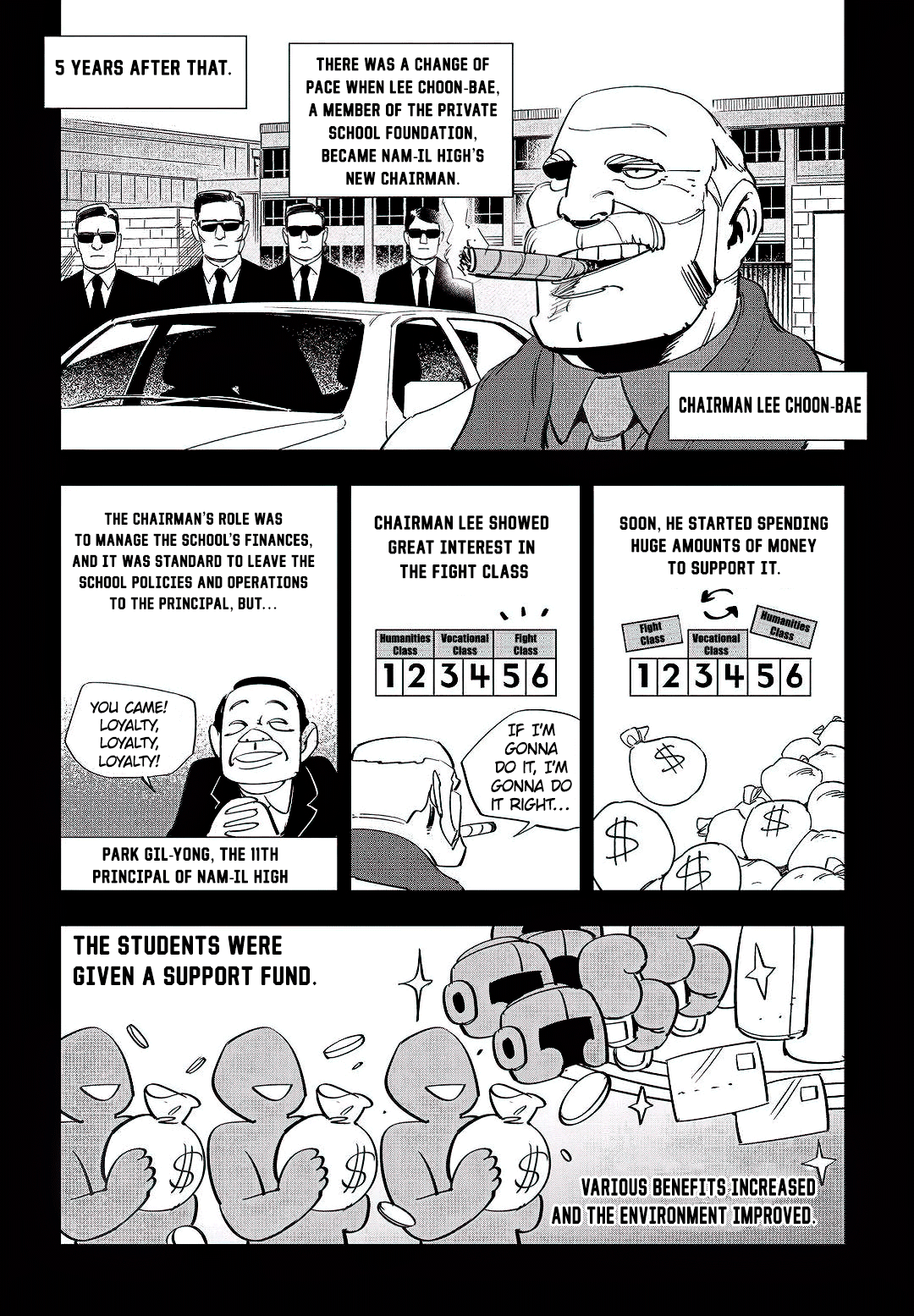 Fight Class 3 Chapter 46 page 4 - Chapter 46: Round 46: Kang Yuri – Part 2