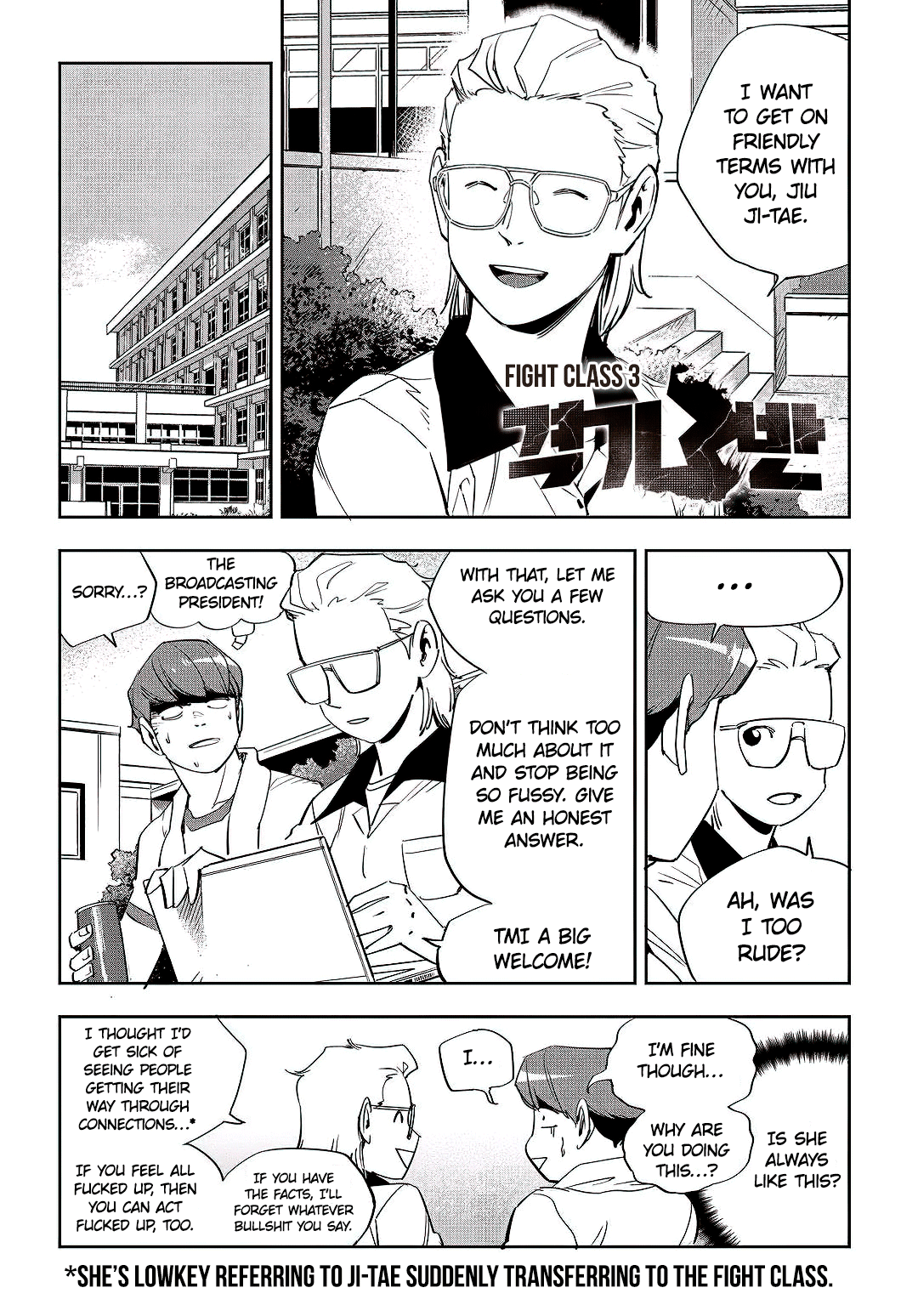 Fight Class 3 Chapter 47 page 2 - Chapter 47: Round 47: Survival
