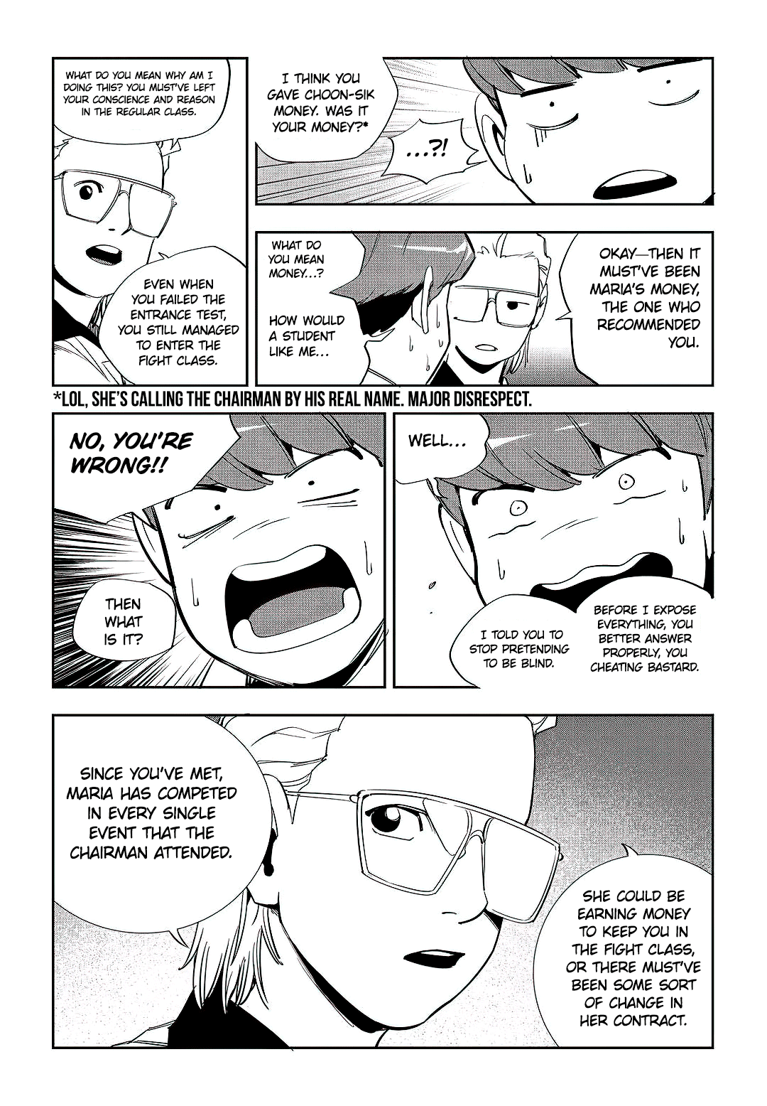 Fight Class 3 Chapter 47 page 3 - Chapter 47: Round 47: Survival