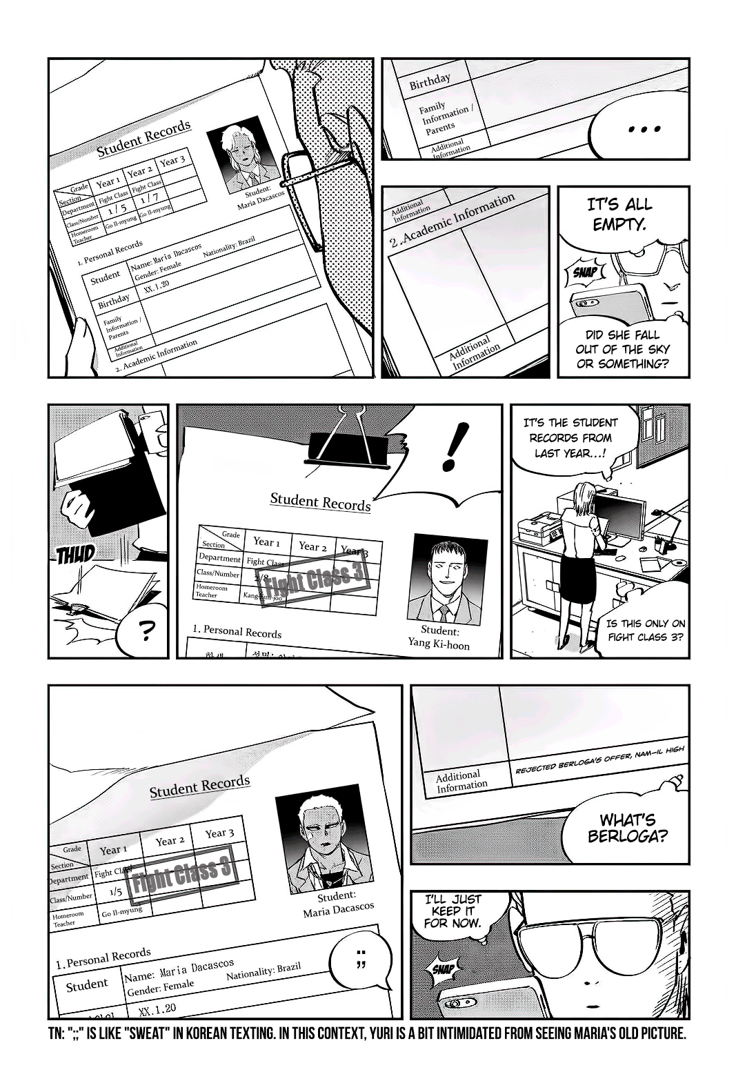Fight Class 3 Chapter 48 page 11 - Chapter 48: Round 48: Upper-Rank Challenge