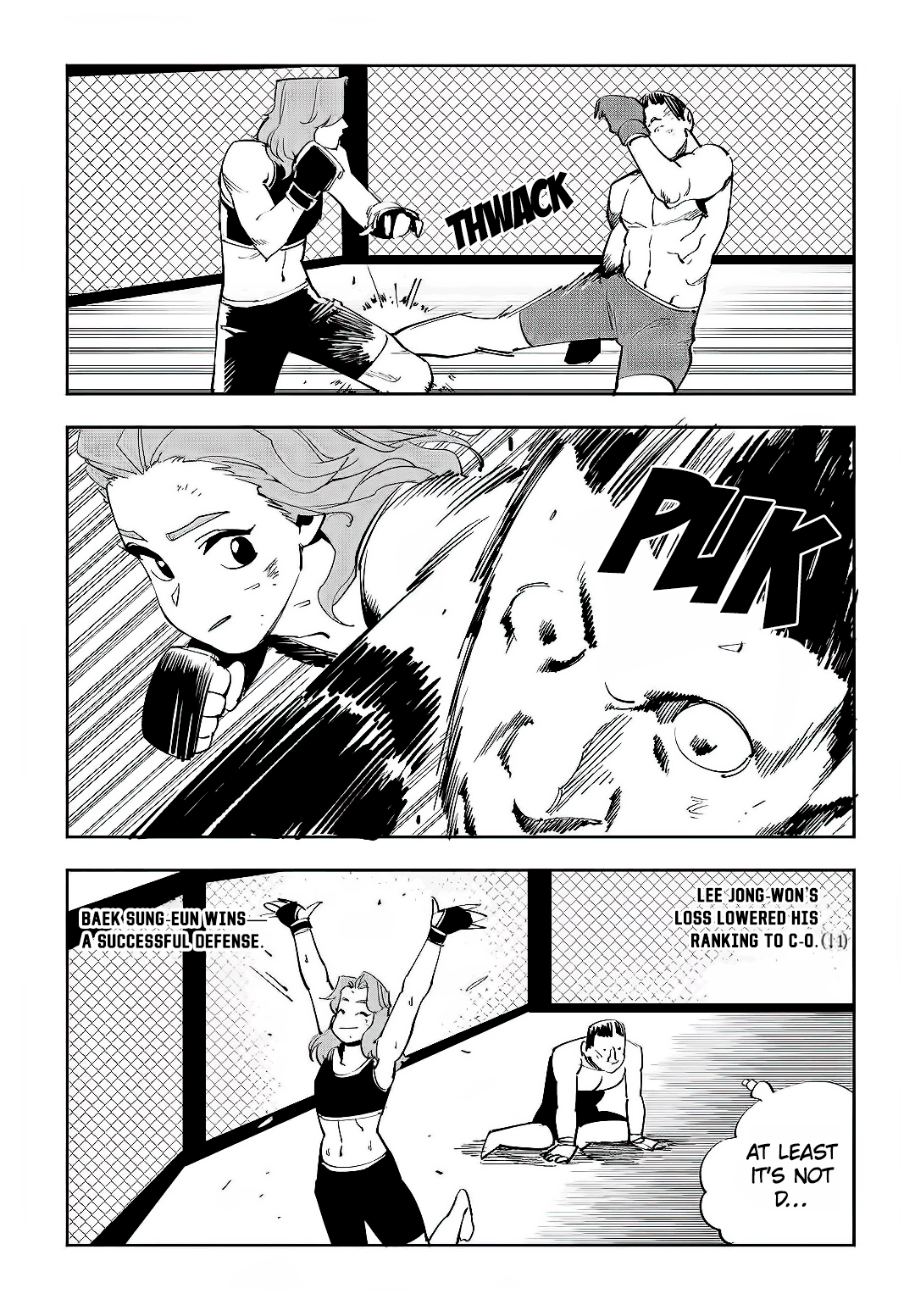 Fight Class 3 Chapter 48 page 4 - Chapter 48: Round 48: Upper-Rank Challenge