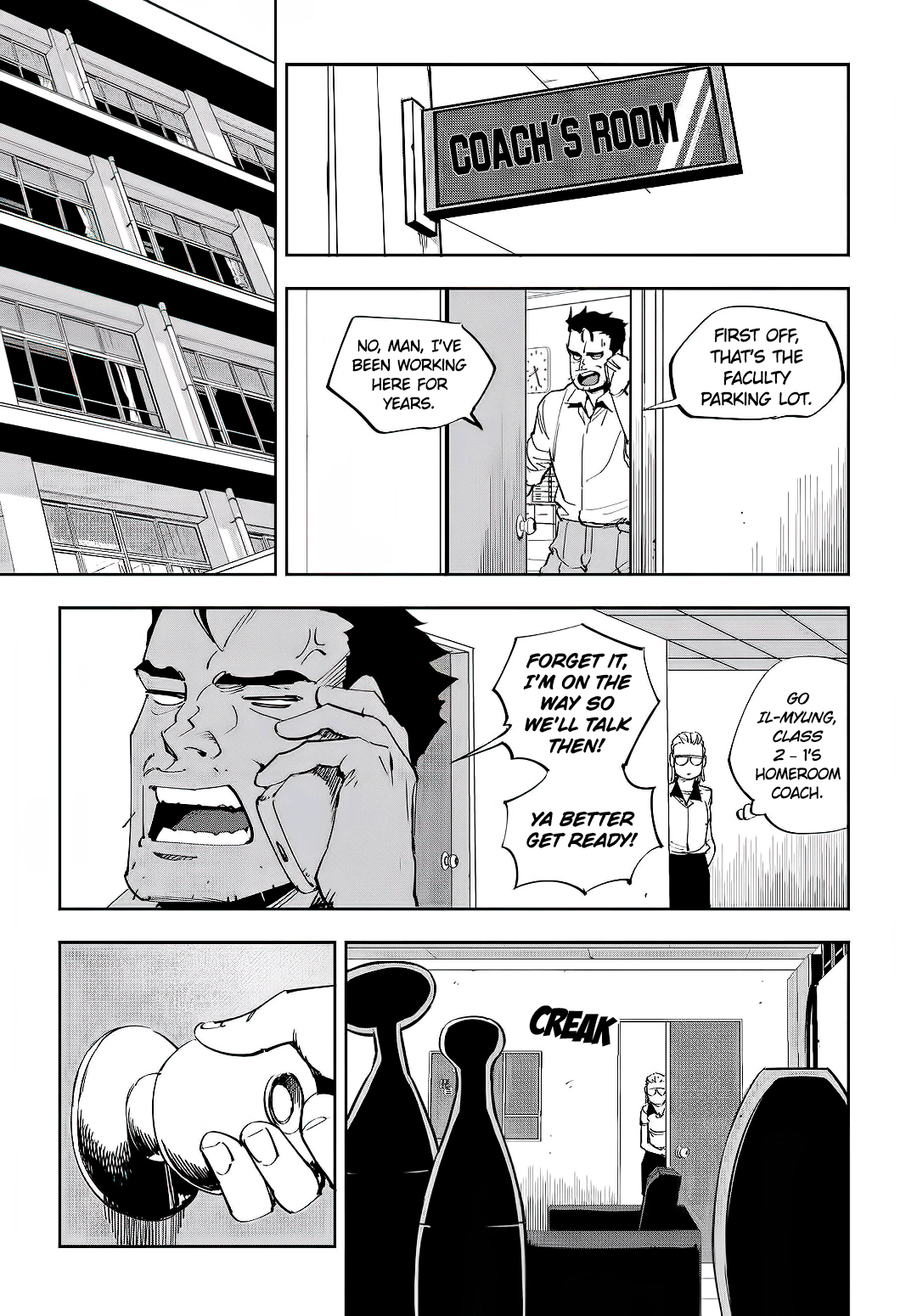 Fight Class 3 Chapter 48 page 9 - Chapter 48: Round 48: Upper-Rank Challenge