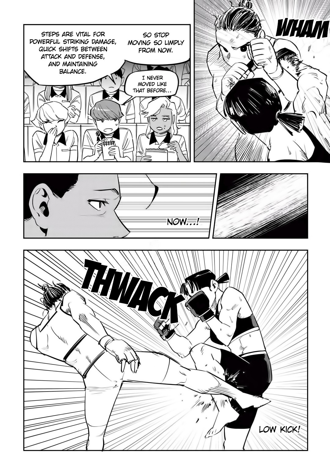 Fight Class 3 Chapter 49 page 10 - Chapter 49: Round 49: Kwon Tae-young VS. Kim Hyang-ji