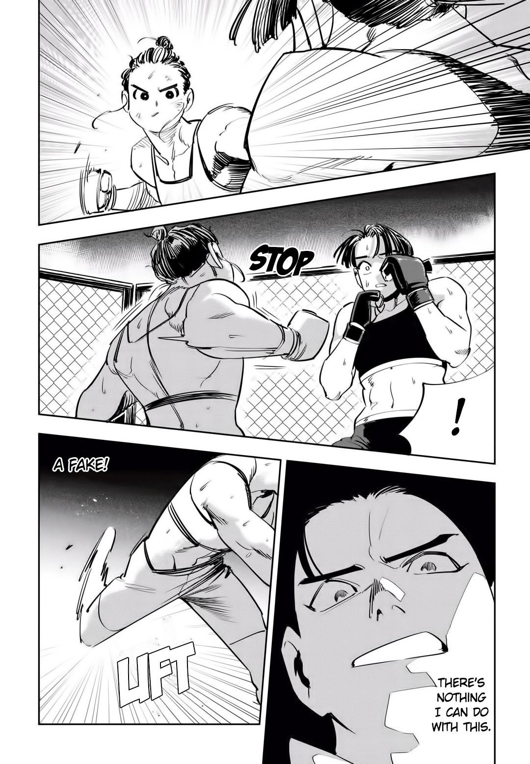 Fight Class 3 Chapter 49 page 12 - Chapter 49: Round 49: Kwon Tae-young VS. Kim Hyang-ji