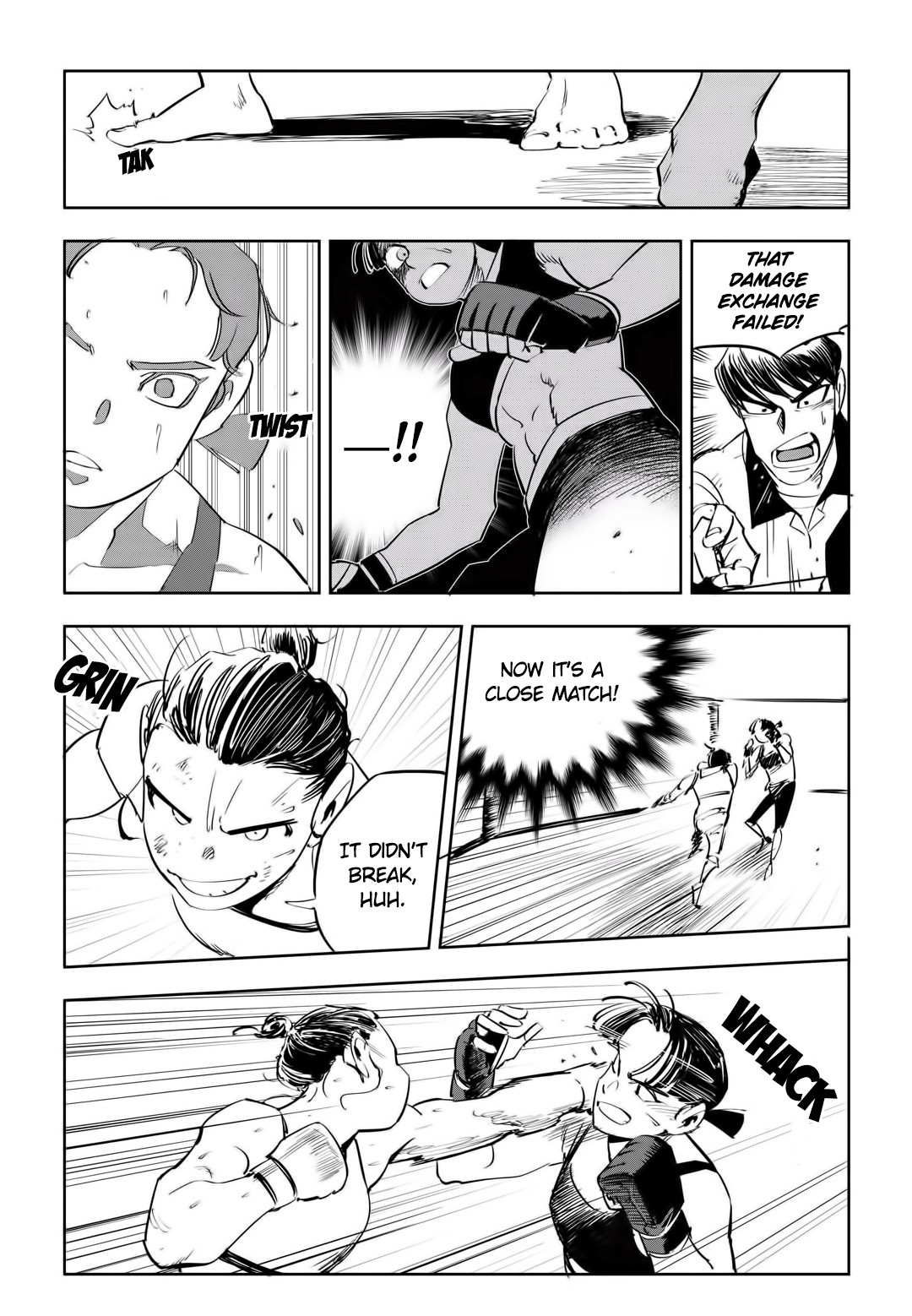 Fight Class 3 Chapter 49 page 14 - Chapter 49: Round 49: Kwon Tae-young VS. Kim Hyang-ji