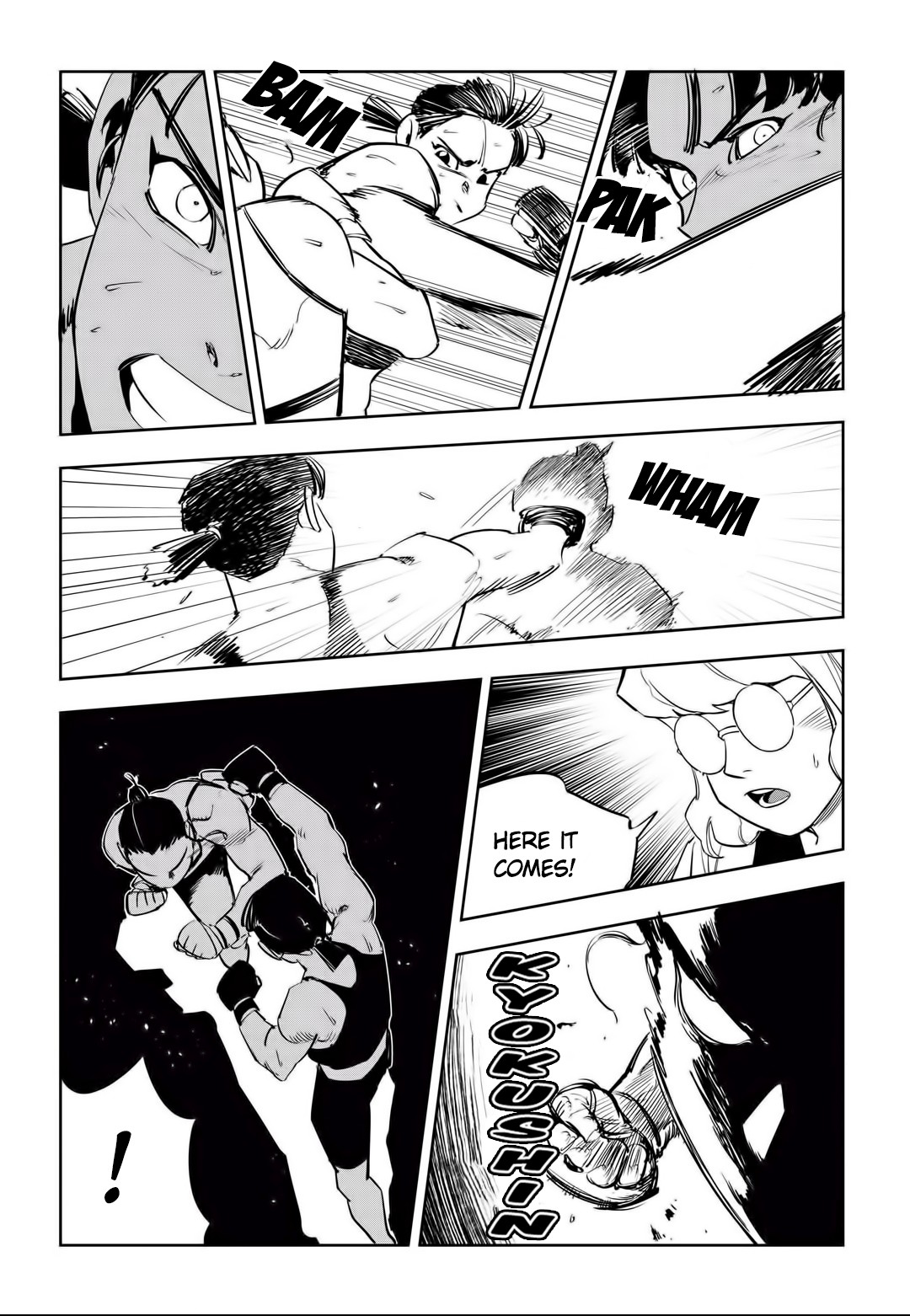 Fight Class 3 Chapter 49 page 15 - Chapter 49: Round 49: Kwon Tae-young VS. Kim Hyang-ji