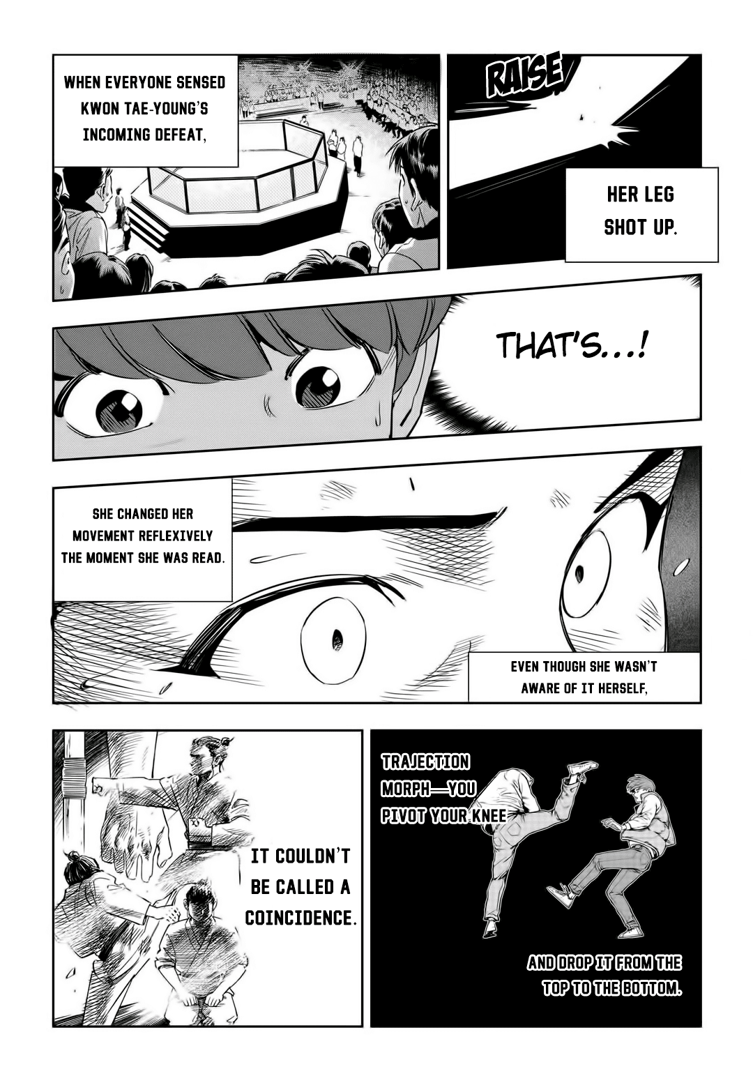 Fight Class 3 Chapter 49 page 24 - Chapter 49: Round 49: Kwon Tae-young VS. Kim Hyang-ji