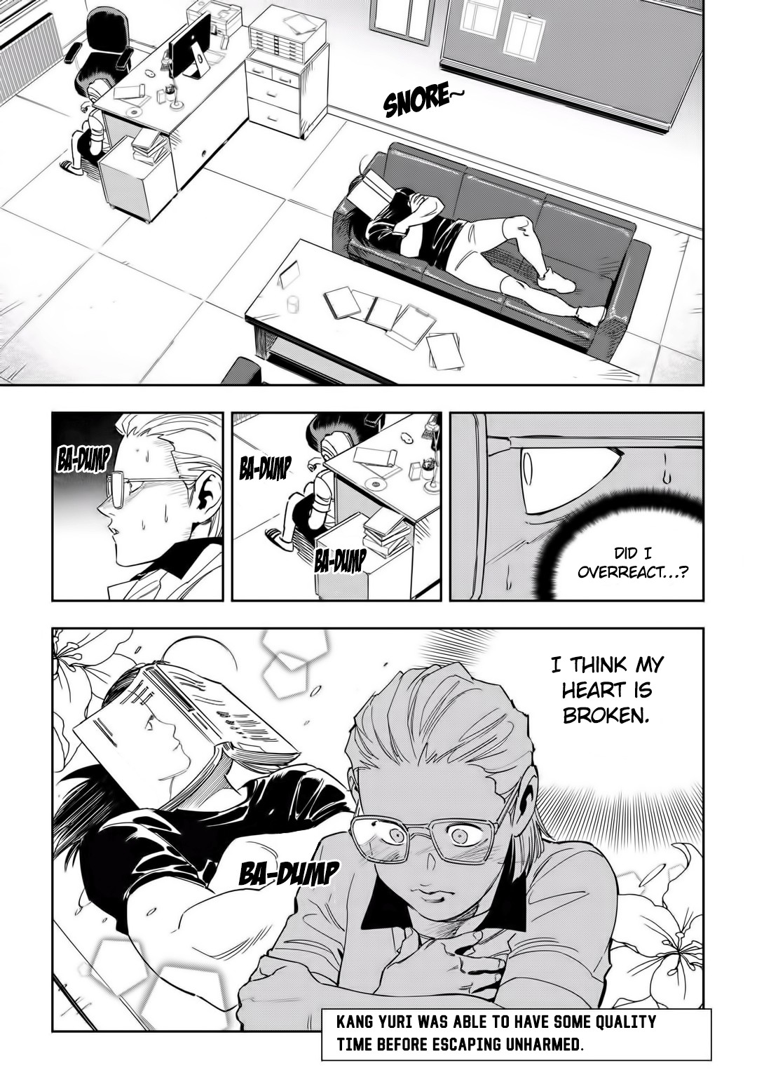 Fight Class 3 Chapter 49 page 3 - Chapter 49: Round 49: Kwon Tae-young VS. Kim Hyang-ji