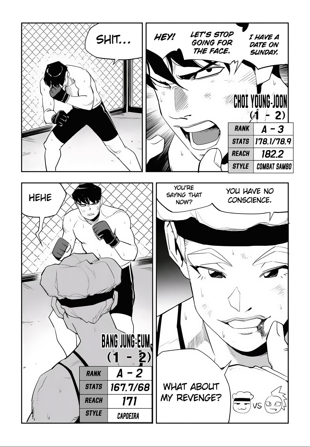 Fight Class 3 Chapter 52 page 12 - Chapter 52: Round 52
