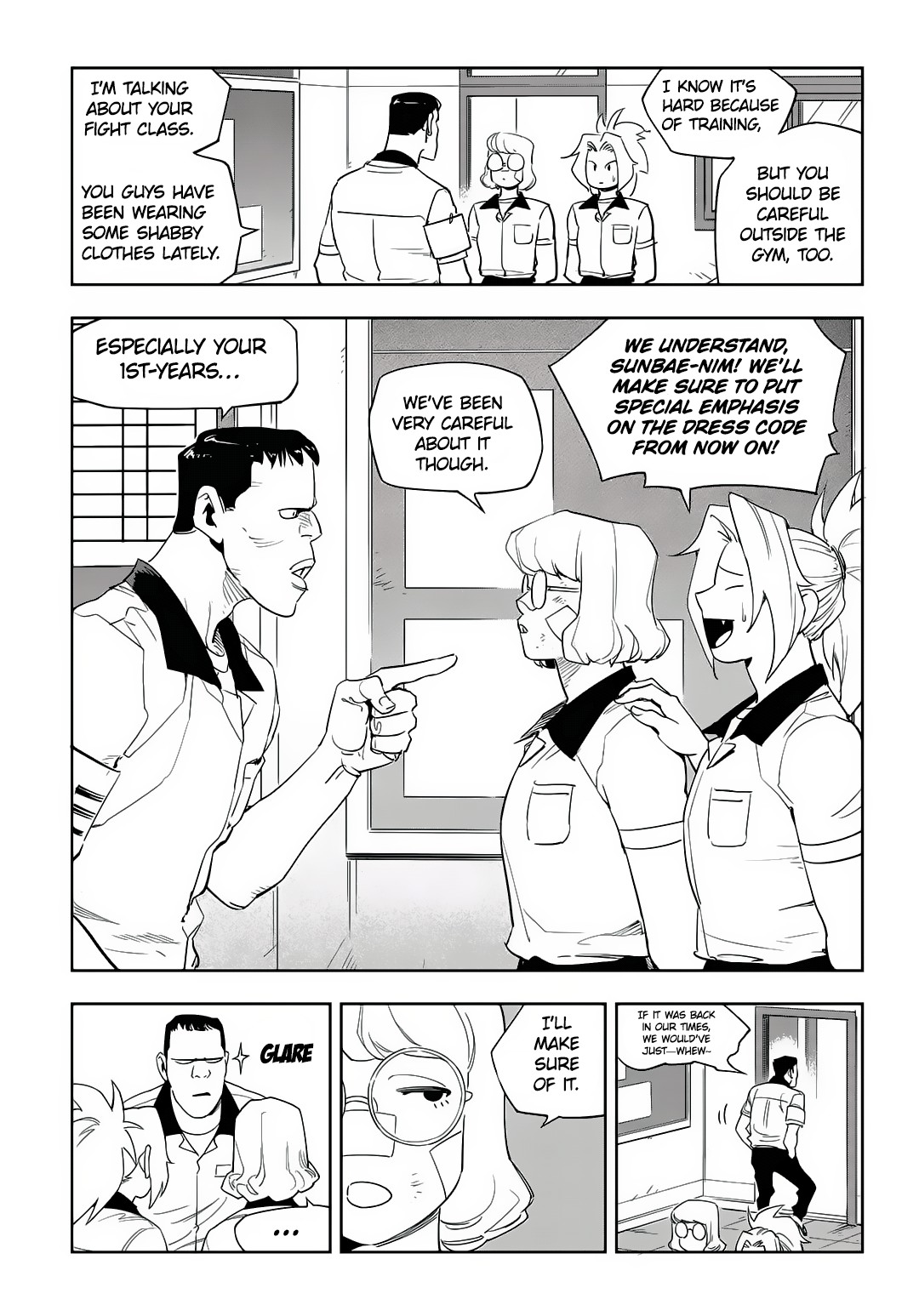 Fight Class 3 Chapter 54 page 4 - Chapter 54: Round 54: Annoyed