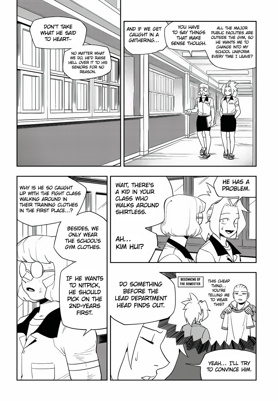 Fight Class 3 Chapter 54 page 5 - Chapter 54: Round 54: Annoyed