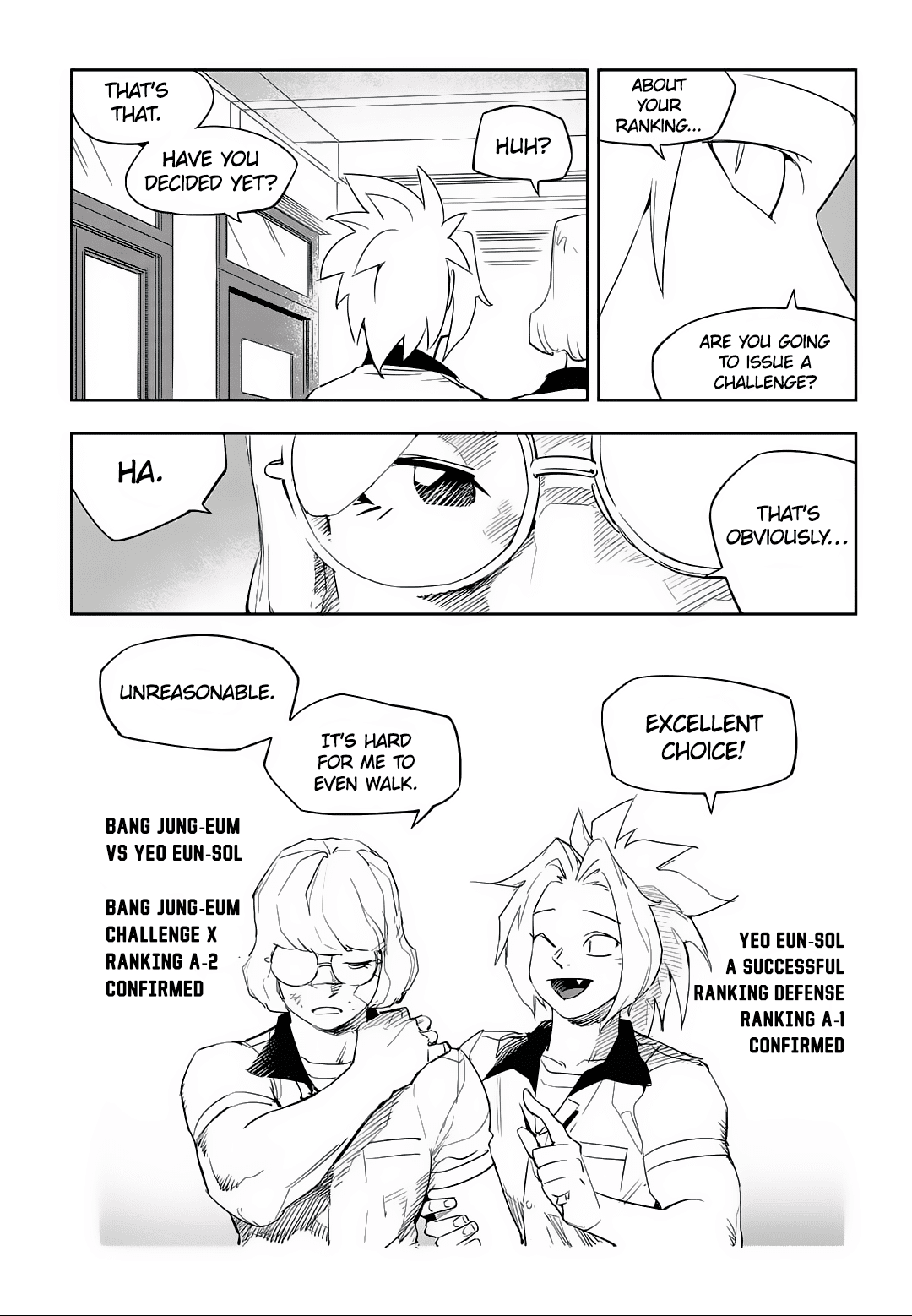 Fight Class 3 Chapter 54 page 6 - Chapter 54: Round 54: Annoyed