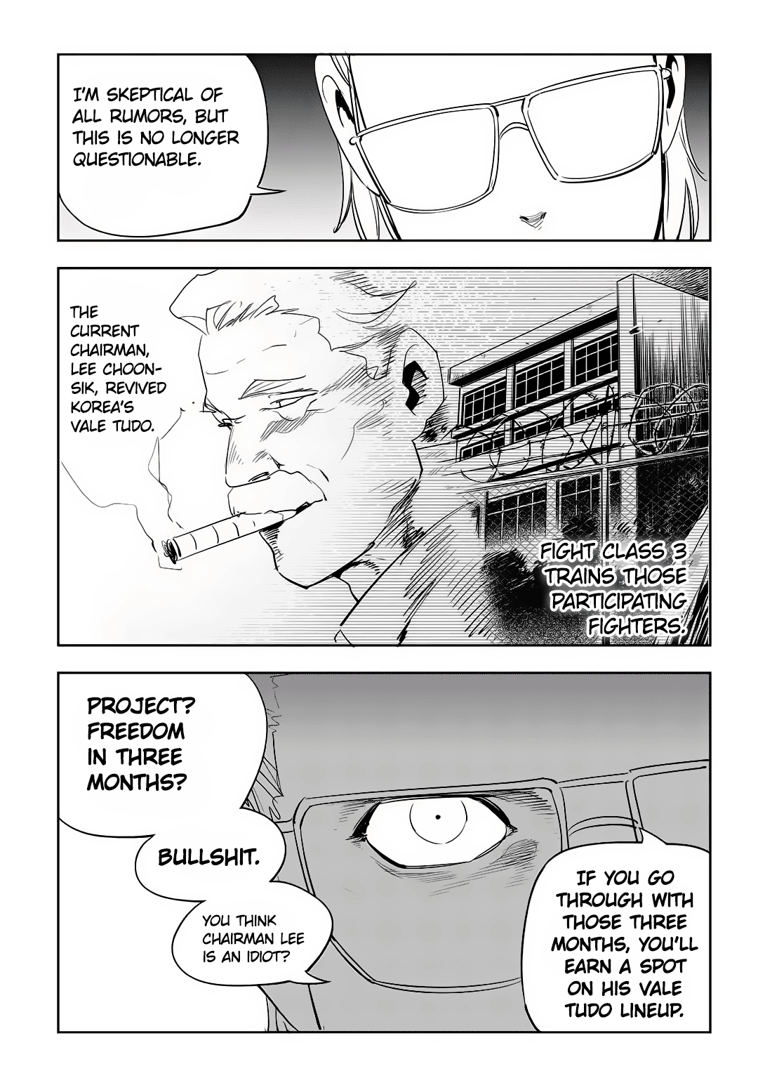 Fight Class 3 Chapter 57 page 10 - Chapter 57: Round 57: Vale Tudo