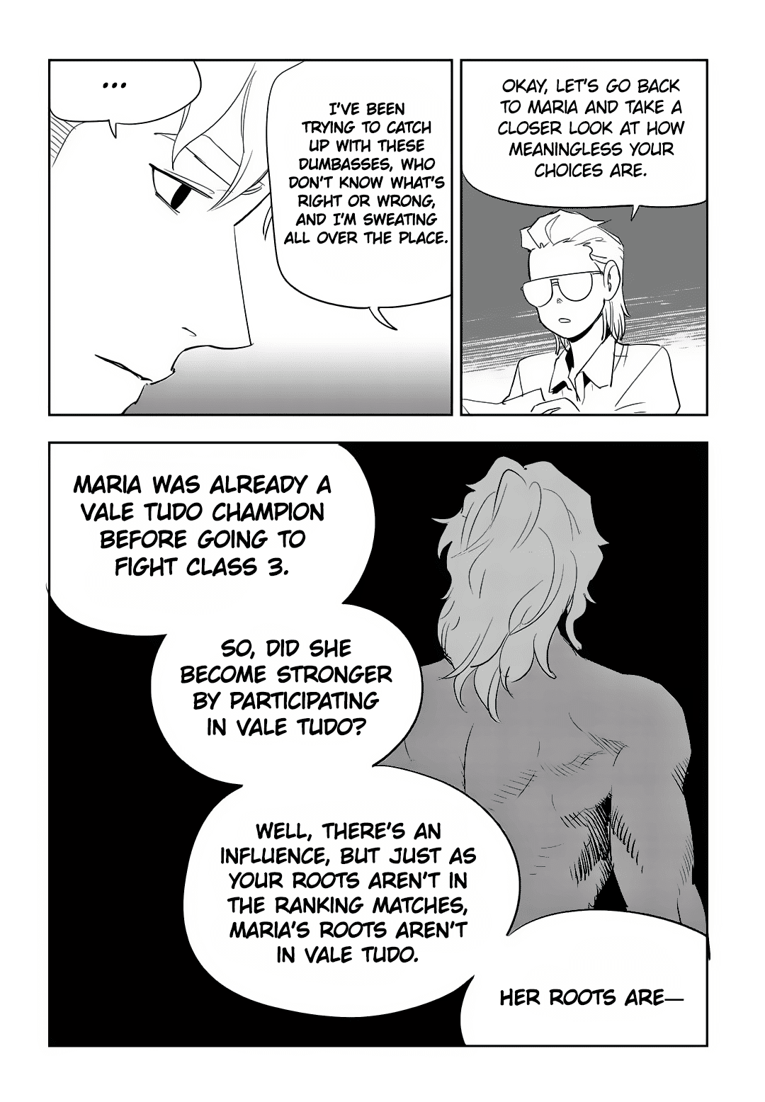 Fight Class 3 Chapter 57 page 11 - Chapter 57: Round 57: Vale Tudo