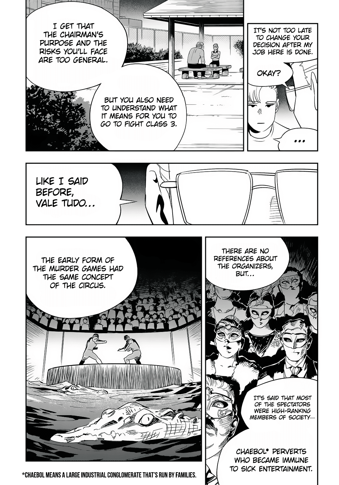 Fight Class 3 Chapter 57 page 6 - Chapter 57: Round 57: Vale Tudo
