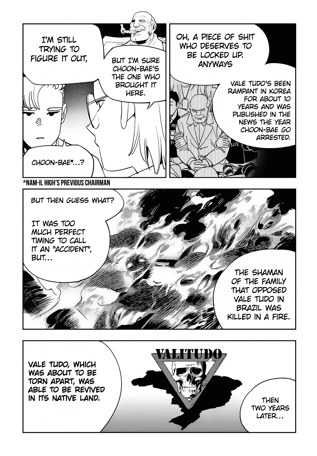 Fight Class 3 Chapter 57 page 8 - Chapter 57: Round 57: Vale Tudo
