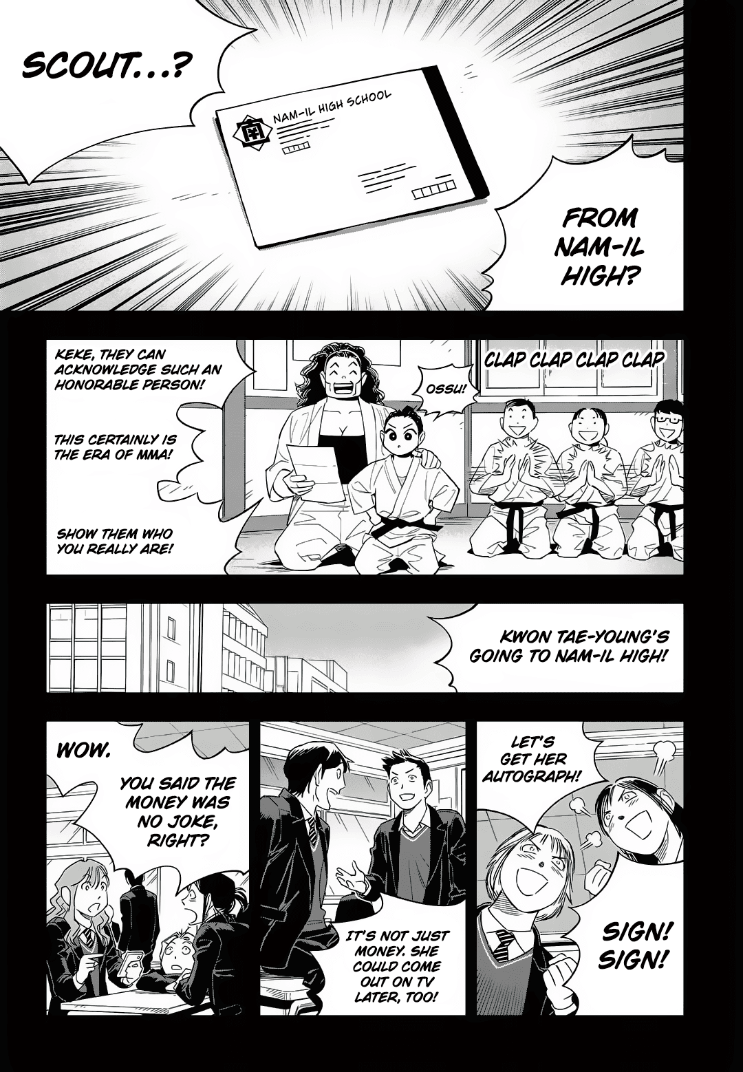 Fight Class 3 Chapter 58 page 25 - Chapter 58: Round 58: Kwon Tae-young
