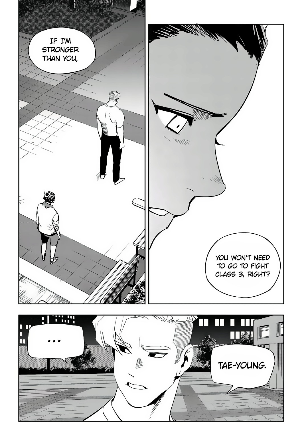 Fight Class 3 Chapter 58 page 3 - Chapter 58: Round 58: Kwon Tae-young