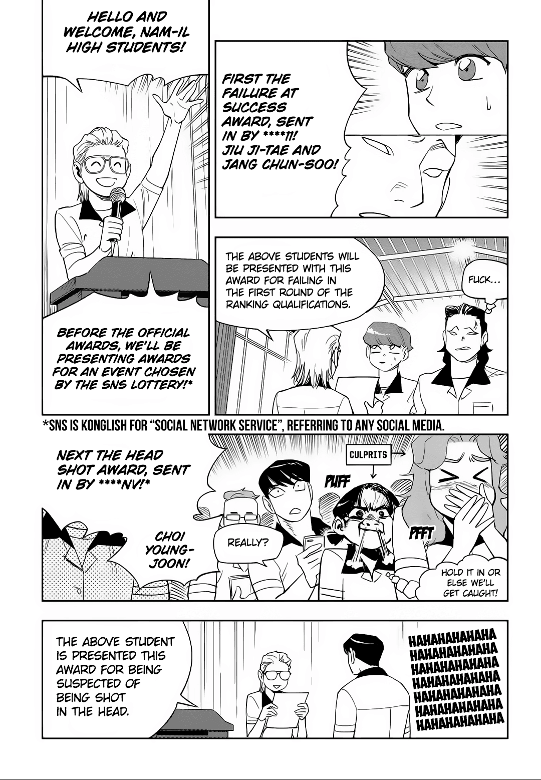 Fight Class 3 Chapter 59 page 4 - Chapter 59: Round 59: Award Ceremony