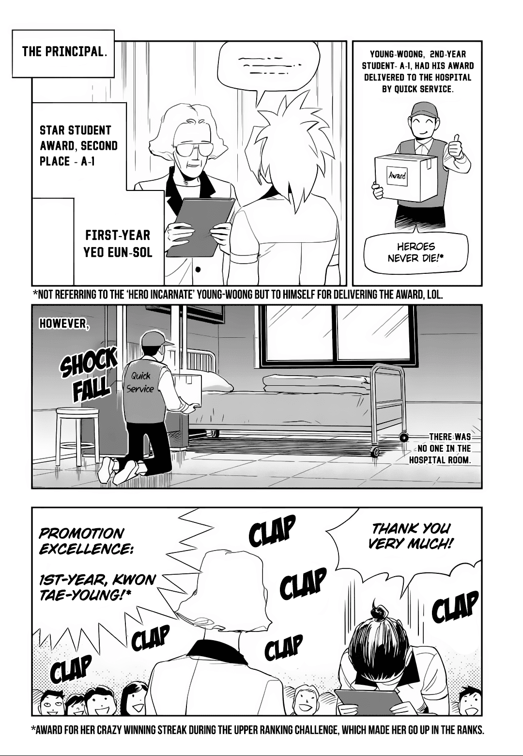 Fight Class 3 Chapter 59 page 7 - Chapter 59: Round 59: Award Ceremony