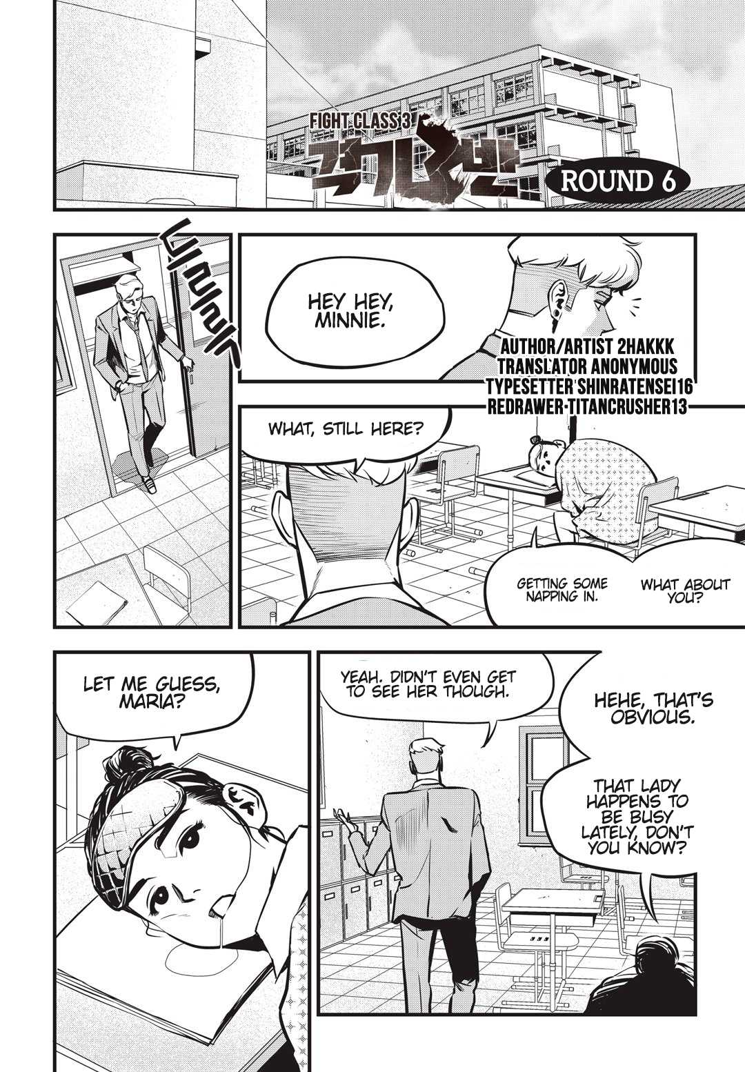 Fight Class 3 Chapter 6 page 1 - Chapter 6: Round 6