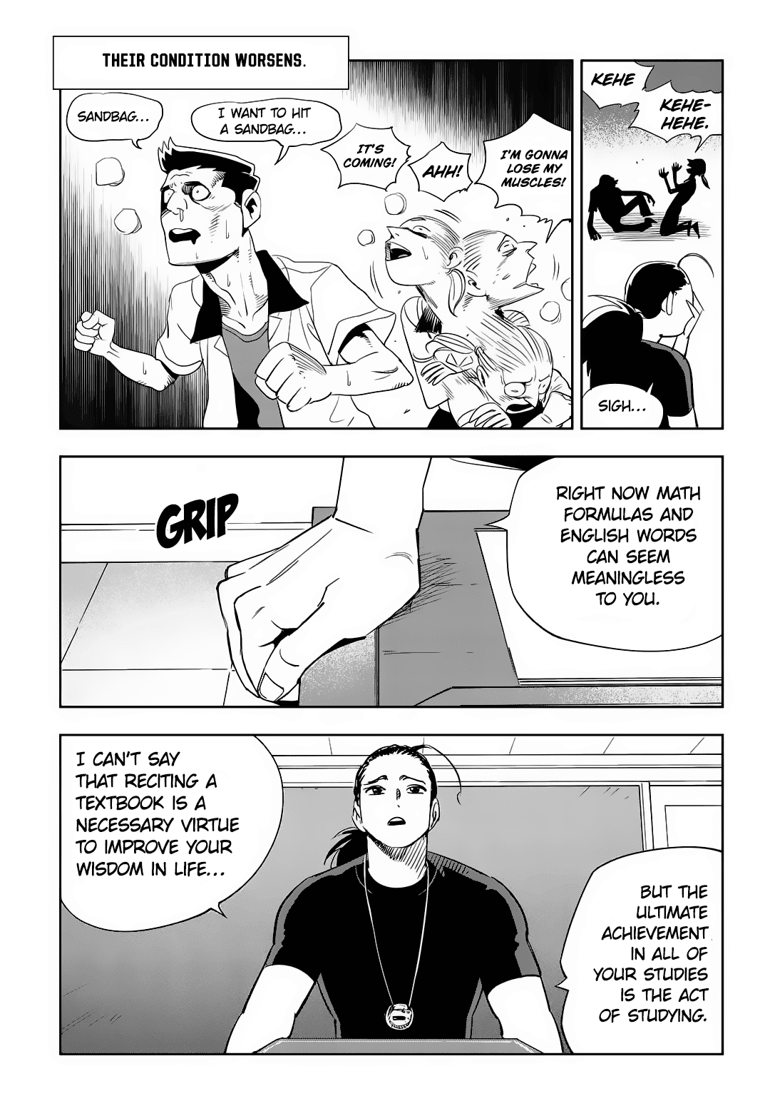 Fight Class 3 Chapter 60 page 13 - Chapter 60: Round 60: Self-Learning